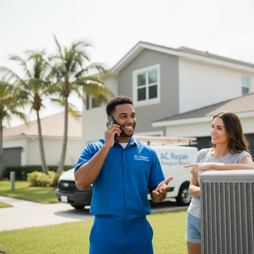 AC Repair Pompano Beach customer support in Bourbonnais